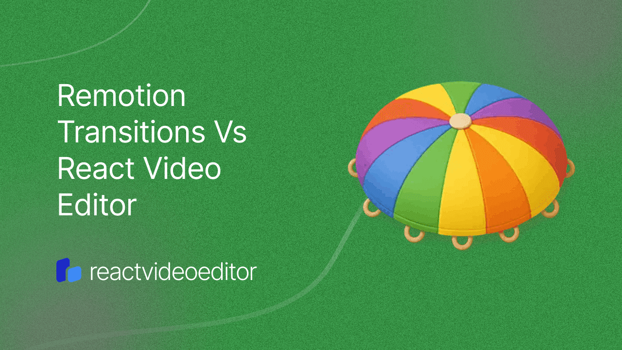 Remotion vs React Video Editor